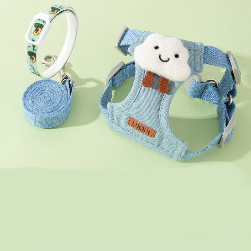 Anti-Breakaway Pet Chest Harness Leash