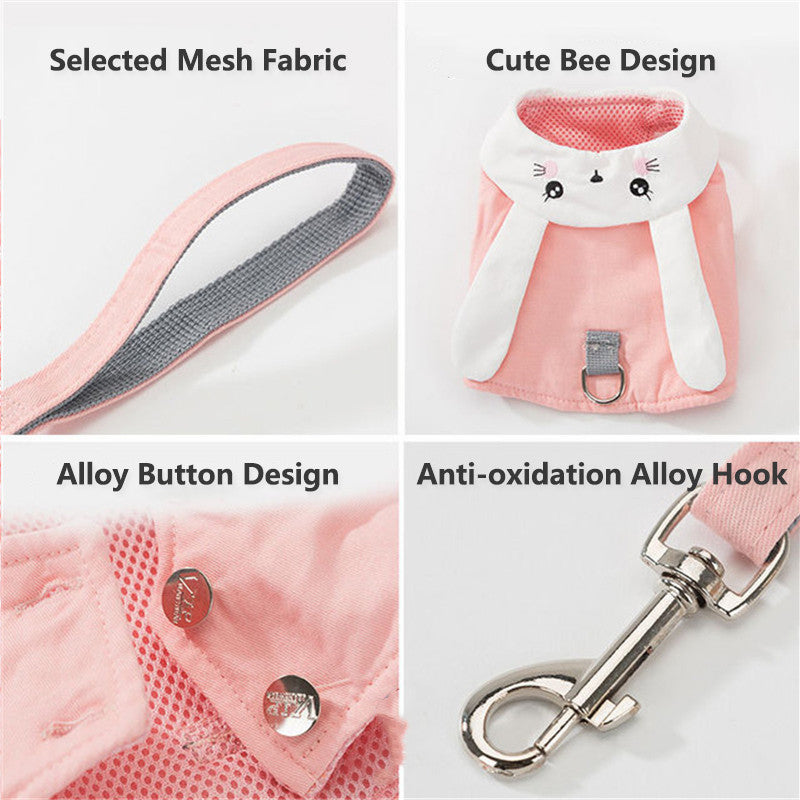 Pet Vest Chest Strap Leash