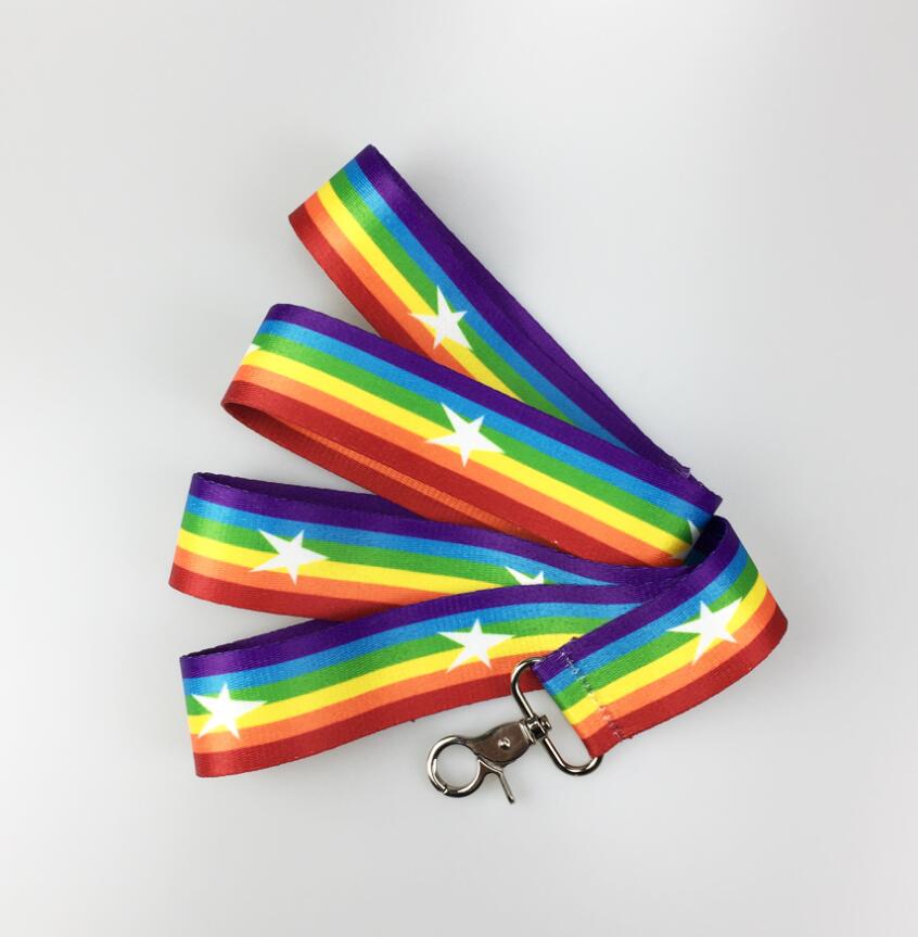 Rainbow Pet Chain Leash