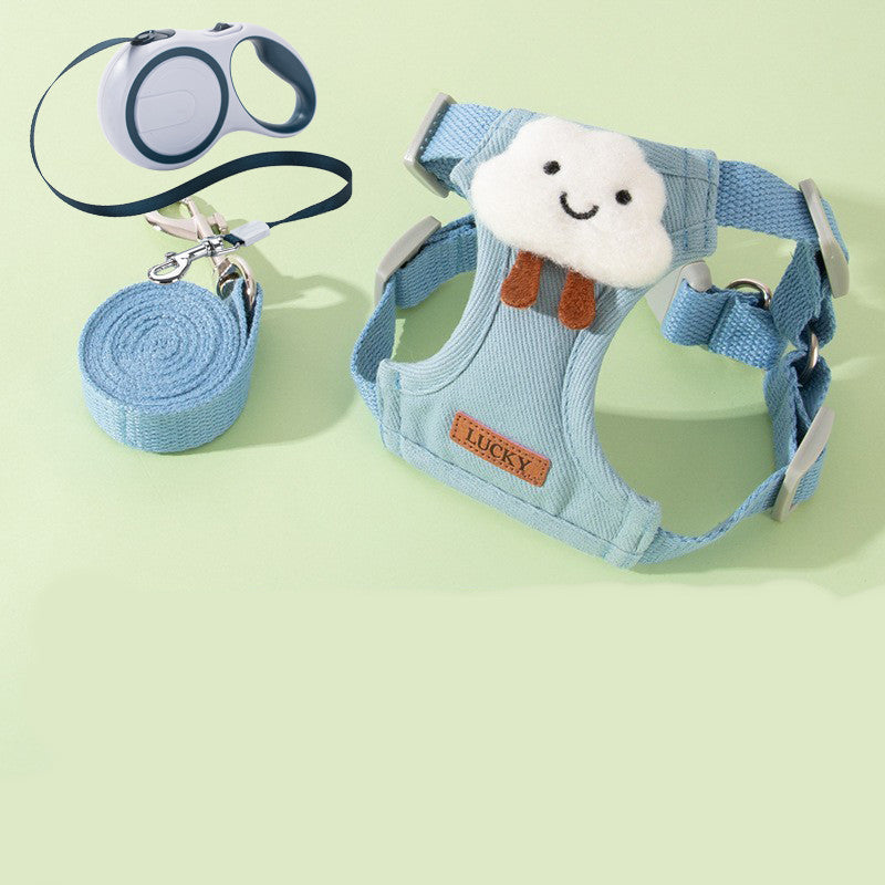 Anti-Breakaway Pet Chest Harness Leash