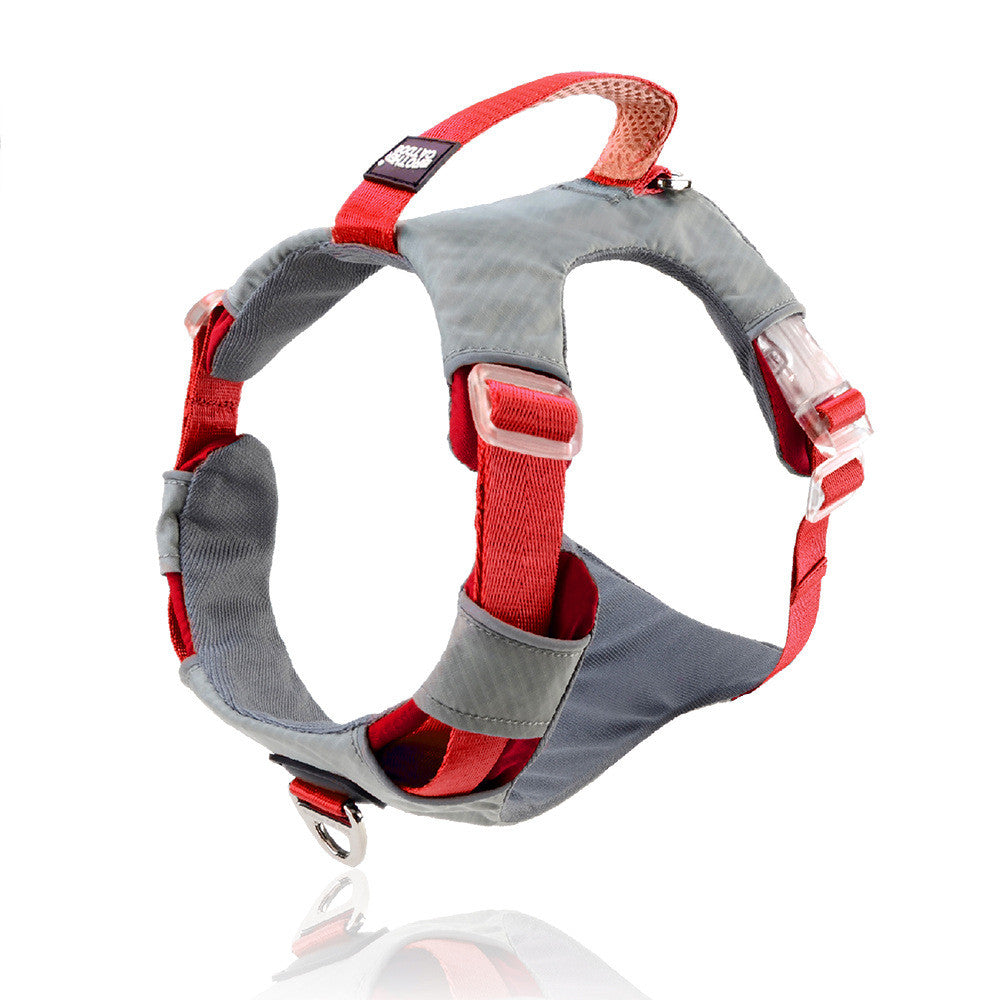 Explosion Proof Pet Chest Strap Leash with Storage Bag