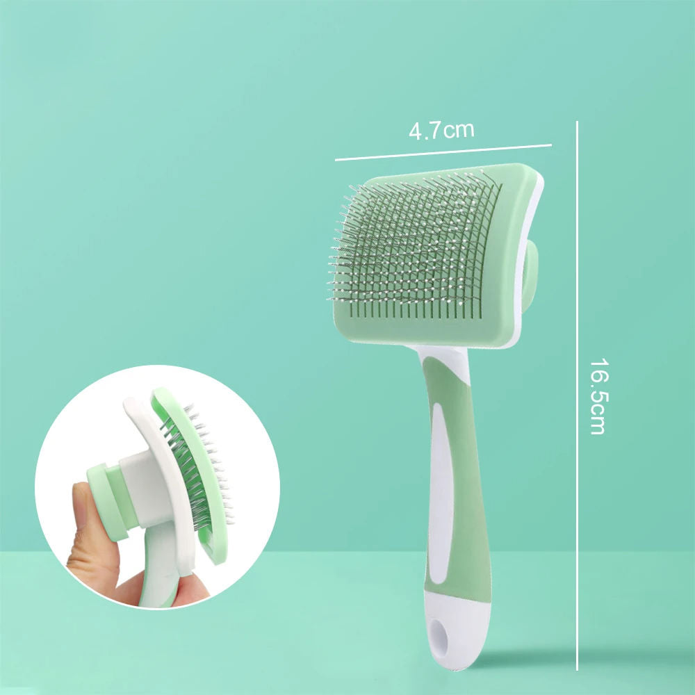 Self Cleaning Pet Slicker Brush
