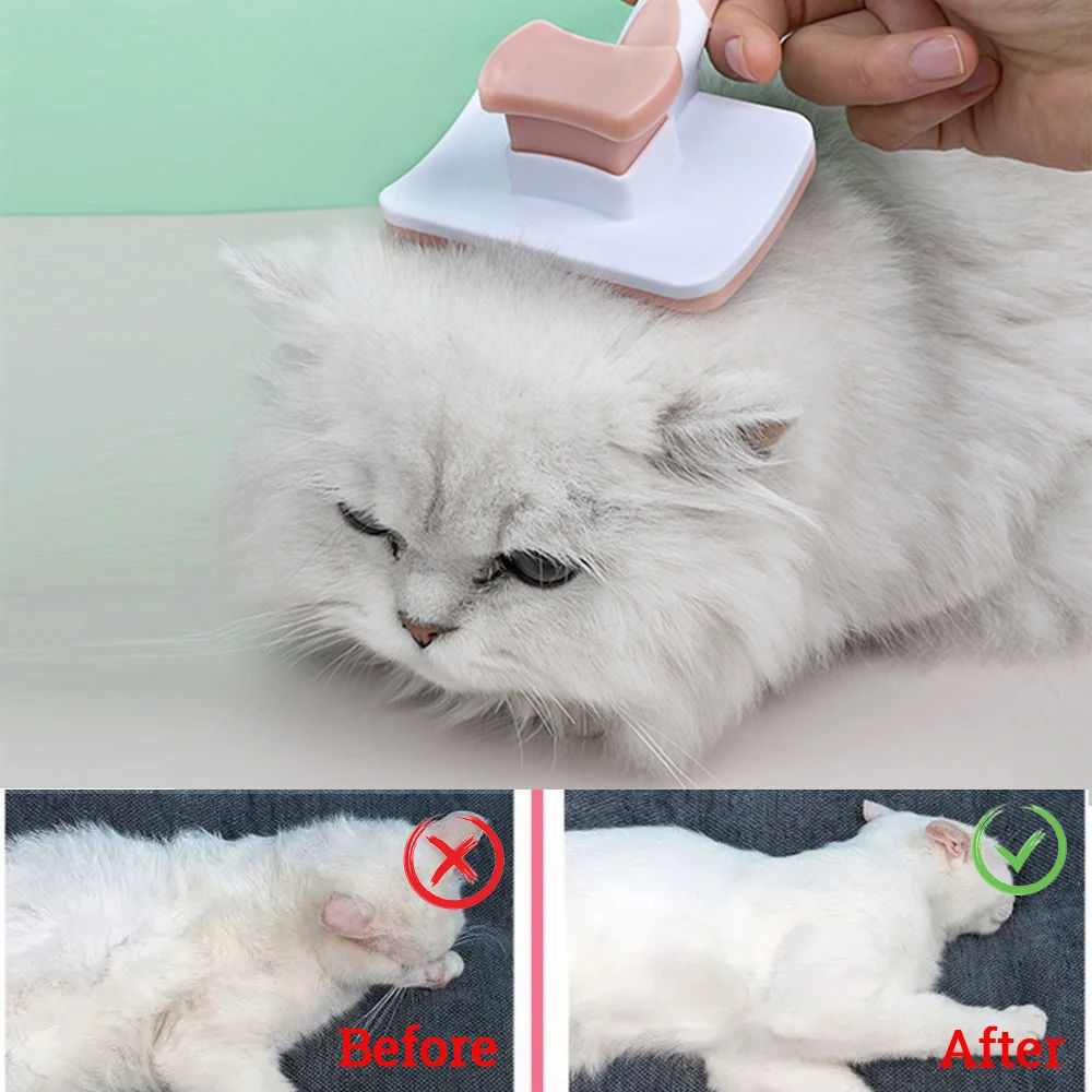 Self Cleaning Pet Slicker Brush