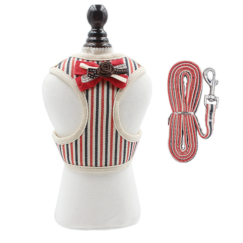 New Pet Chest Strap Vest Leash