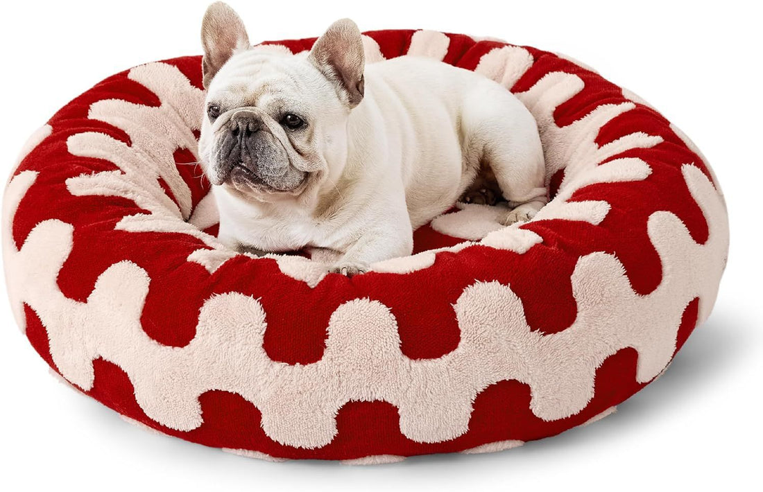 Round Warm Pet Bed