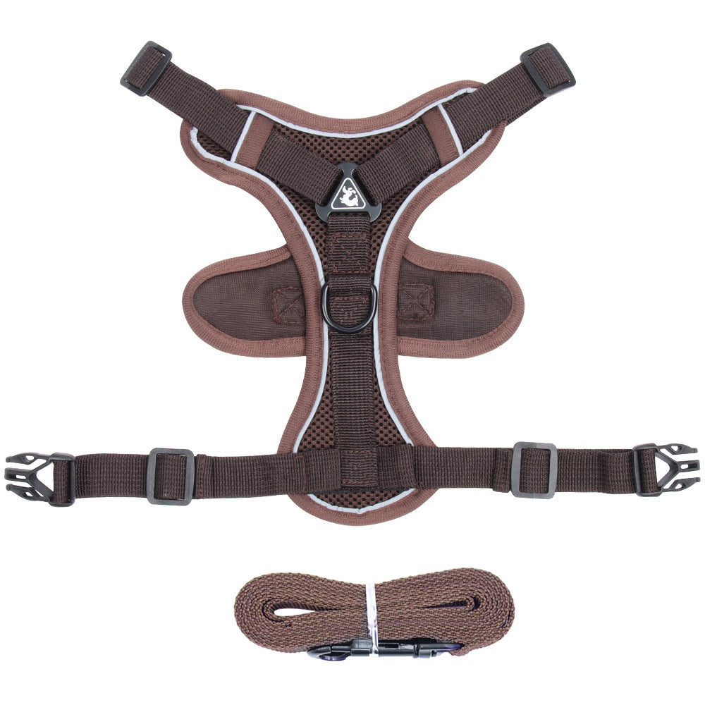 New Pet Harness Vest Chest Strap With Leash 