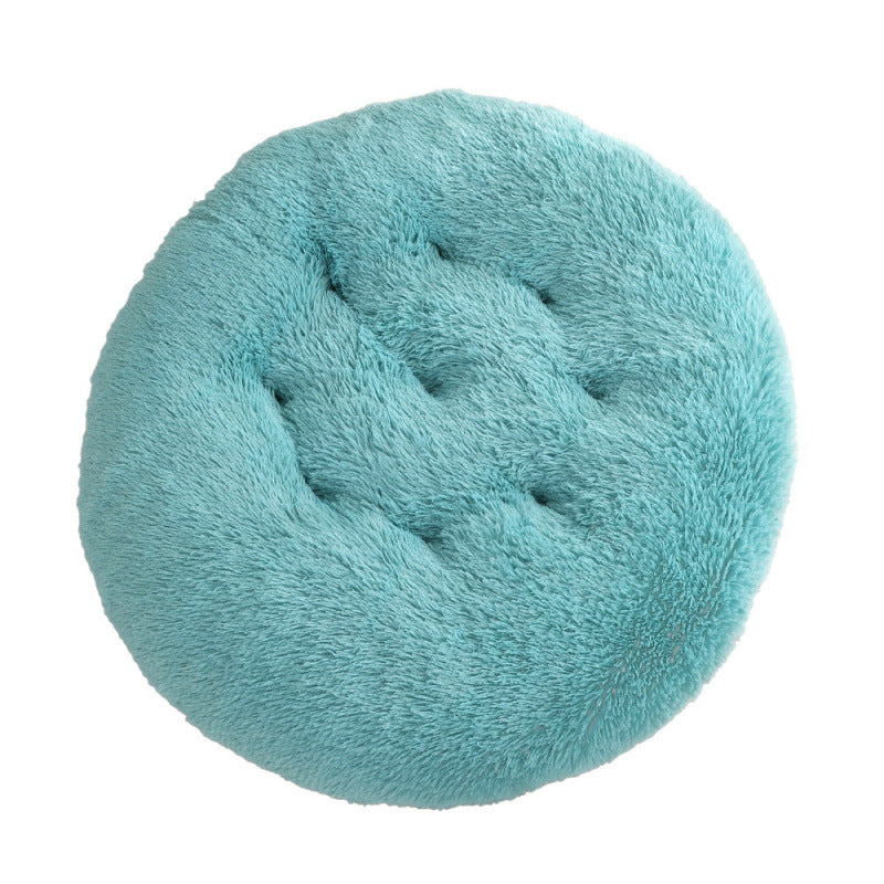Round Plush Pet Bed