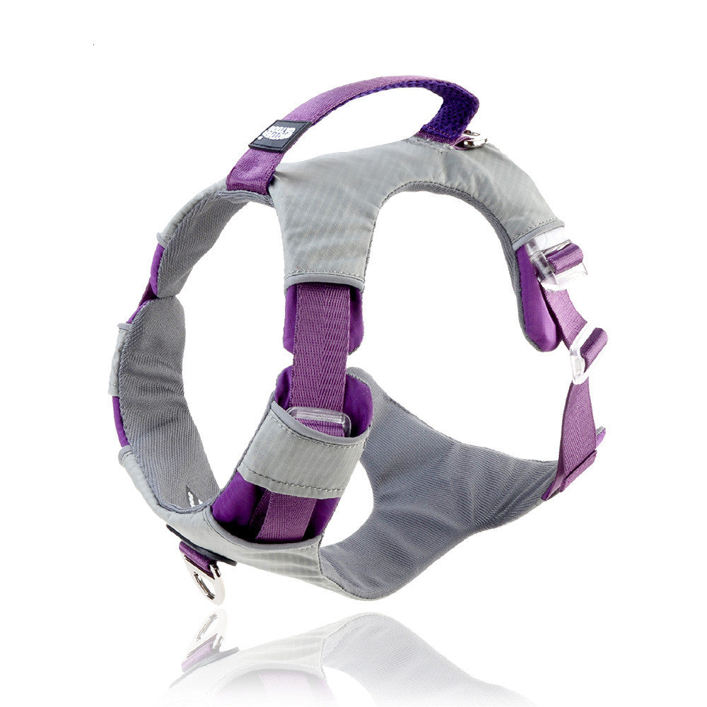 Explosion Proof Pet Chest Strap Leash with Storage Bag