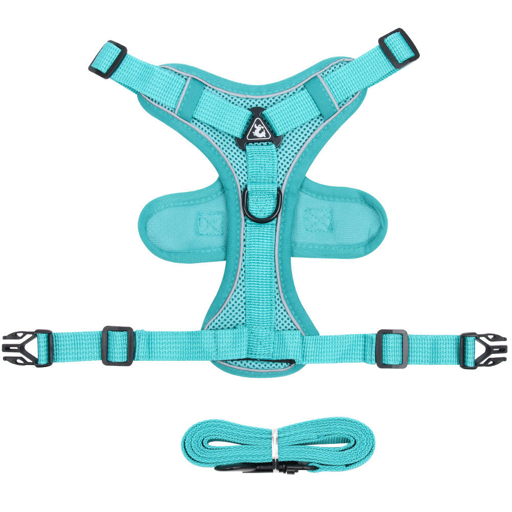 New Pet Harness Vest Chest Strap With Leash 