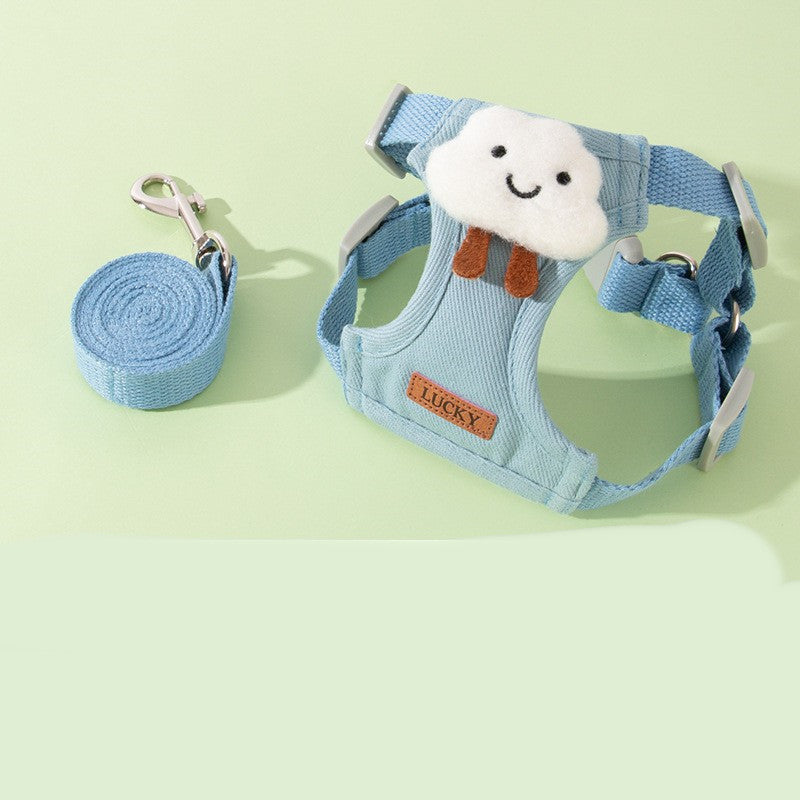 Anti-Breakaway Pet Chest Harness Leash