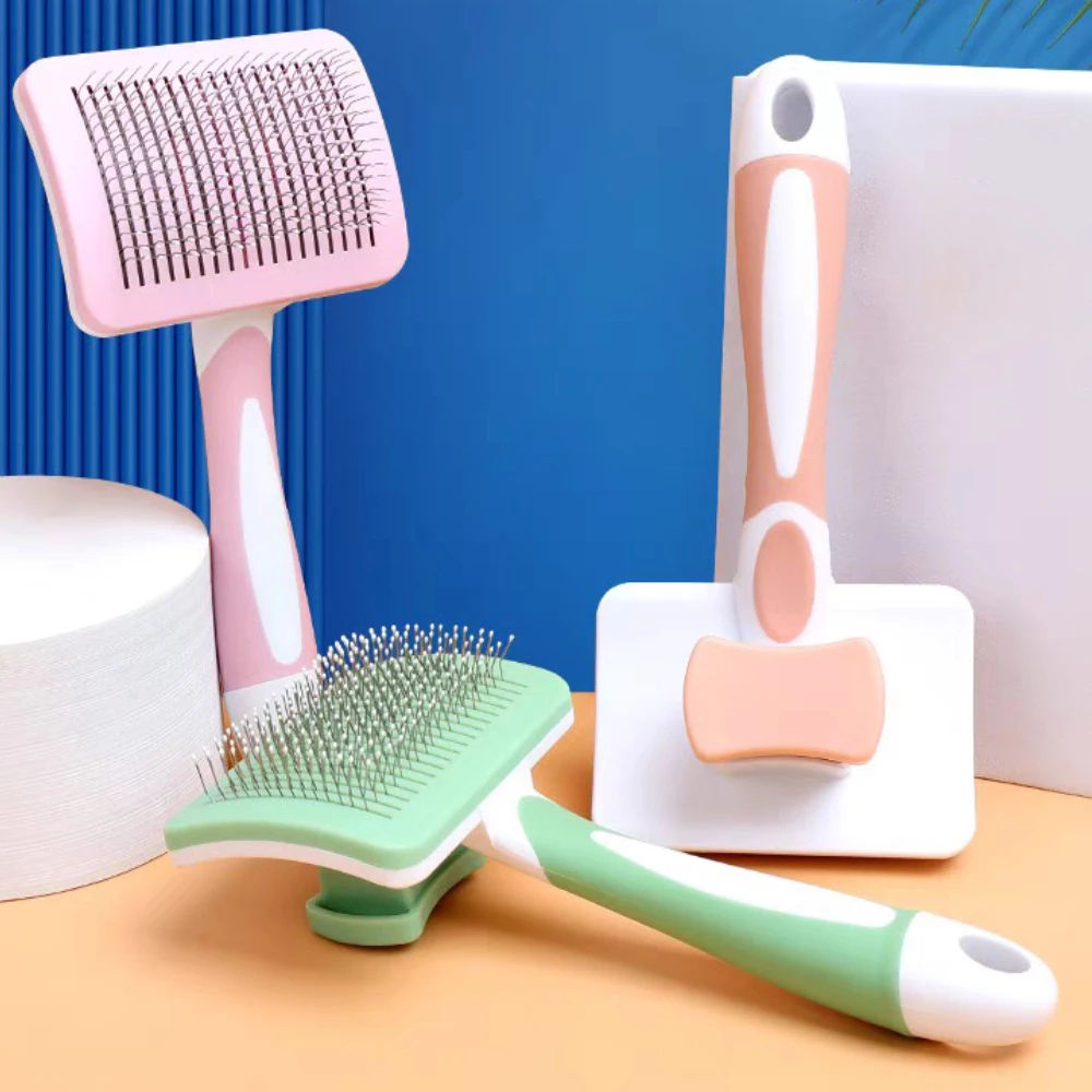 Self Cleaning Pet Slicker Brush
