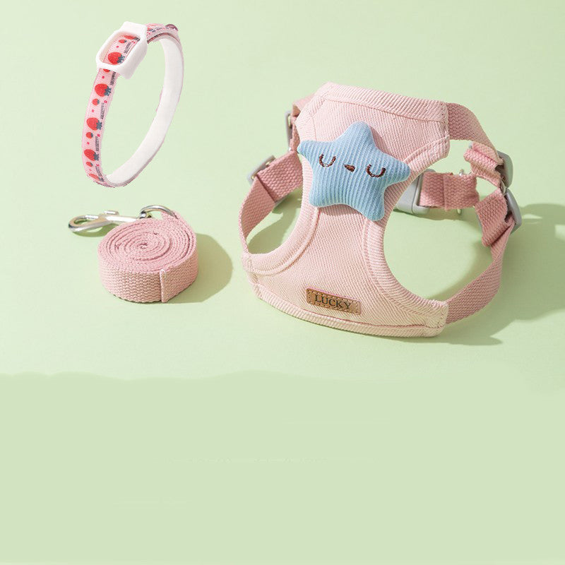 Anti-Breakaway Pet Chest Harness Leash