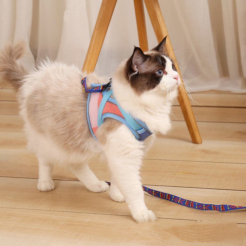 Anti Escape Reflective Pet Harness Leash
