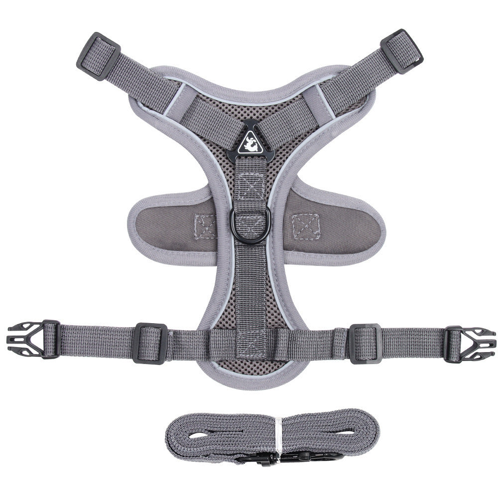 New Pet Harness Vest Chest Strap With Leash 