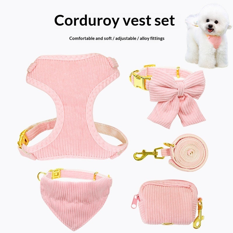 Pet Outdoor Leash and Harness 